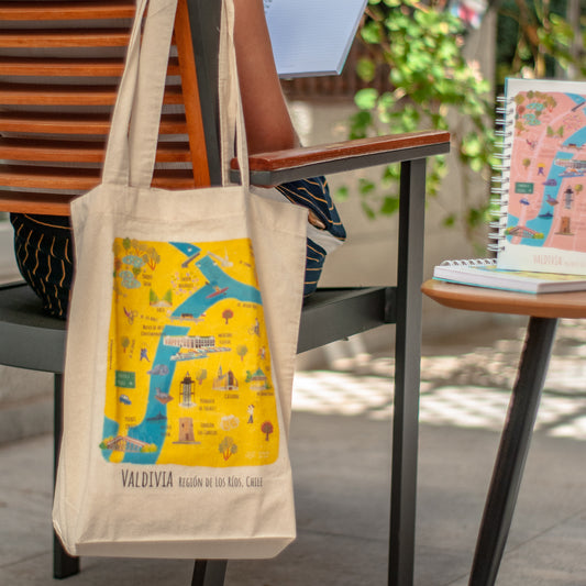 Bolsa ilustración · Valdivia